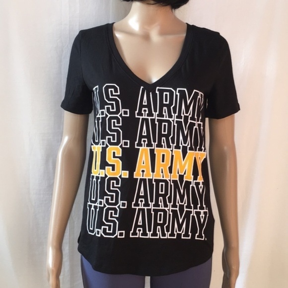 LAST ONE!! Victoria's Secret Pink US Army Crop Top - Picture 1 of 11